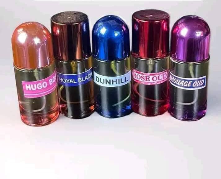 Pure seduction,  ‎Jadore, pink chiffon, ‎Dunhill desire  ‎Bombshell  ‎Sugar baby